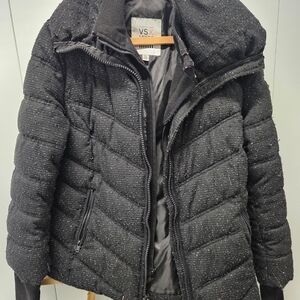 Victoria's Secret Black Quilted Puffer Jacket
